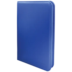 ASMODEE Ultra Pro Vivid 9-Pocket Zippered PRO-Binder -Asmodee 15900 9Pkt ZipBinder Vivid Blue Angle 800x 16ae7ca9 3bd4 48ab 9078 9f9eac83833d