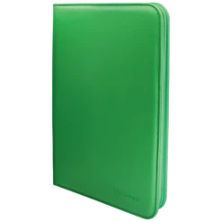 ASMODEE Ultra Pro Vivid 9-Pocket Zippered PRO-Binder -Asmodee 15901 9Pkt ZipBinder Vivid Green Angle 500x 757e9657 e3ef 4810 afb3 fc51e09fb68b