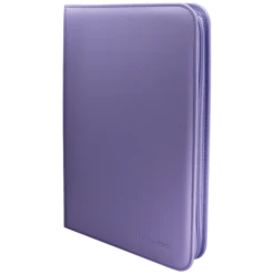 ASMODEE Ultra Pro Vivid 9-Pocket Zippered PRO-Binder -Asmodee 15902 9Pkt ZipBinder Vivid Purple Angle 500x b0a9e3c5 27f1 48cb 92a5 13f30135e6a6
