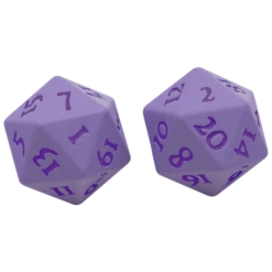 ASMODEE Ultra Pro Vivid Heavy Metal Dice D20 Set Of 2 -Asmodee 15938 D20 Vivid Heavy Metal Purple Set 500x c4299f18 a4ac 45dd b85b a1d5849e0136