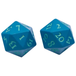 ASMODEE Ultra Pro Vivid Heavy Metal Dice D20 Set Of 2 -Asmodee 15942 D20 Vivid Heavy Metal Teal Set 500x 9c655c5e 7374 4555 a6d4 4fc229367035