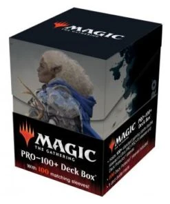 ASMODEE MTG Commander Adventures In The Forgotten Realms PRO 100+ Deck Box & 100 Sleeves