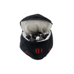 ASMODEE Dungeons & Dragons Black And Red D20 Plush Dice Bag -Asmodee 18786 3