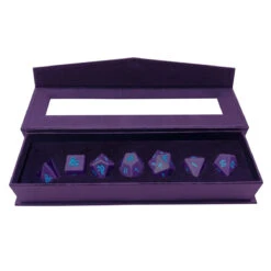 ASMODEE D&D Heavy Metal Underdark RPG 7 Dice Set