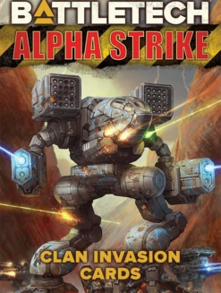 ASMODEE BattleTech Alpha Strike Clan Invasion Cards