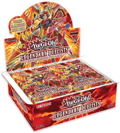 ASMODEE Yu-Gi-Oh! TCG Legendary Duelists Soulburning Volcano Booster Box 3 ASMODEE Yu-Gi-Oh! TCG Legendary Duelists Soulburning Volcano Booster Box