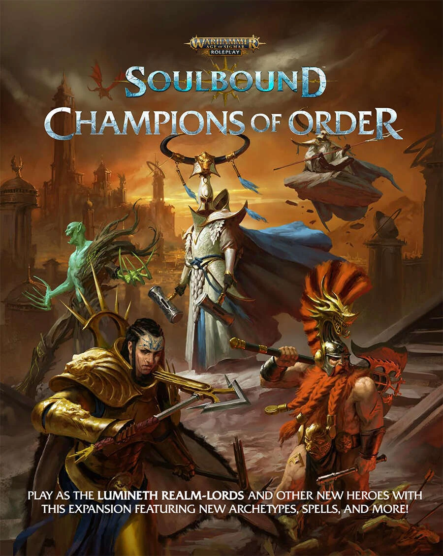 ASMODEE Warhammer Age Of Sigmar: Soulbound RPG Champions Of Order