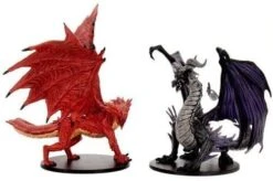 ASMODEE Pathfinder Battles City Of Lost Omens Premium Set Adult Red & Black Dragons -Asmodee 41LZtTvLfuL. AC