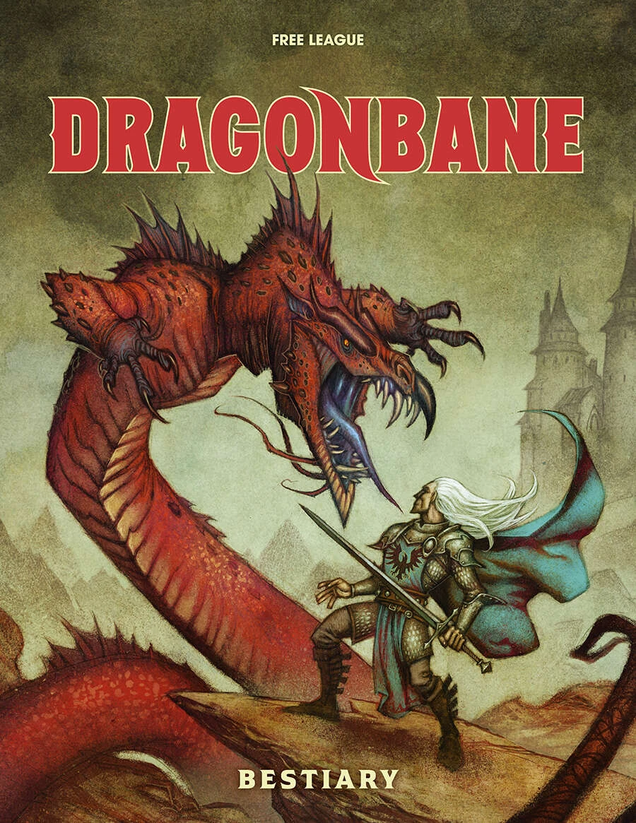 ASMODEE Dragonbane RPG Bestiary Rules Supplement 3 ASMODEE Dragonbane RPG Bestiary Rules Supplement