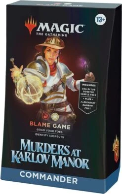 ASMODEE Magic: The GatheringMurders At Karlov Manor Commander Deck -Asmodee 714flu924cl ac sl1500