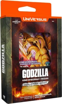 ASMODEE UniVersus: King Ghidorah + Rodan Challenger Series