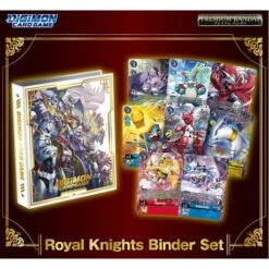 ASMODEE Digimon Card Game: Royal Knights Binder Set (PB-13)