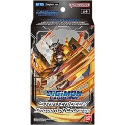 ASMODEE Digimon Card Game Starter Deck - Dragon Of Courage ST15