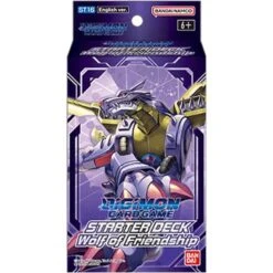 ASMODEE Digimon Card Game Starter Deck - Wolf Of Friendship ST16