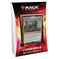ASMODEE Magic The Gathering Commander 2020 Deck Ruthless Regiment