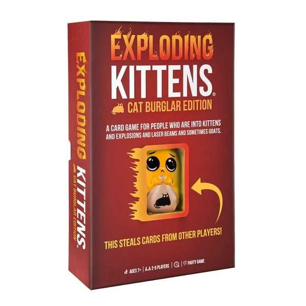 ASMODEE Exploding Kittens: Cat Burglar Edition 3 ASMODEE Exploding Kittens: Cat Burglar Edition
