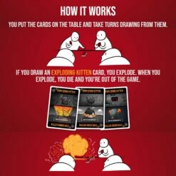 ASMODEE Exploding Kittens Original Edition 12 ASMODEE Exploding Kittens Original Edition -Asmodee Explo 4