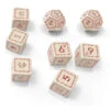 ASMODEE The One Ring RPG White Dice Set
