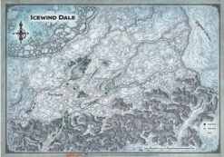 ASMODEE D&D Icewind Dale: Map (31'x21')