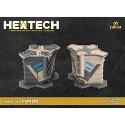 ASMODEE HexTech Trinity City Terrain -Asmodee GFNHEXT01 1
