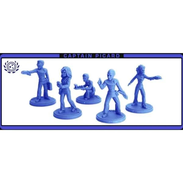 ASMODEE Star Trek Away Missions: Captain Picard Federation Expansion 3 ASMODEE Star Trek Away Missions: Captain Picard Federation Expansion