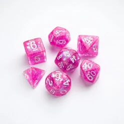 ASMODEE Gamegenic CANDY-LIKE SERIES RPG Dice Set (SET OF 7) -Asmodee GG RPG Raspberry Group 2 B4A3788 1 Ocovfgtmz