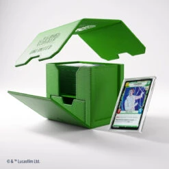 ASMODEE Star Wars: Unlimited Gamegenic Deck Pod - Green -Asmodee GG SWU DeckPod Green 0005 mMLlpcHY3