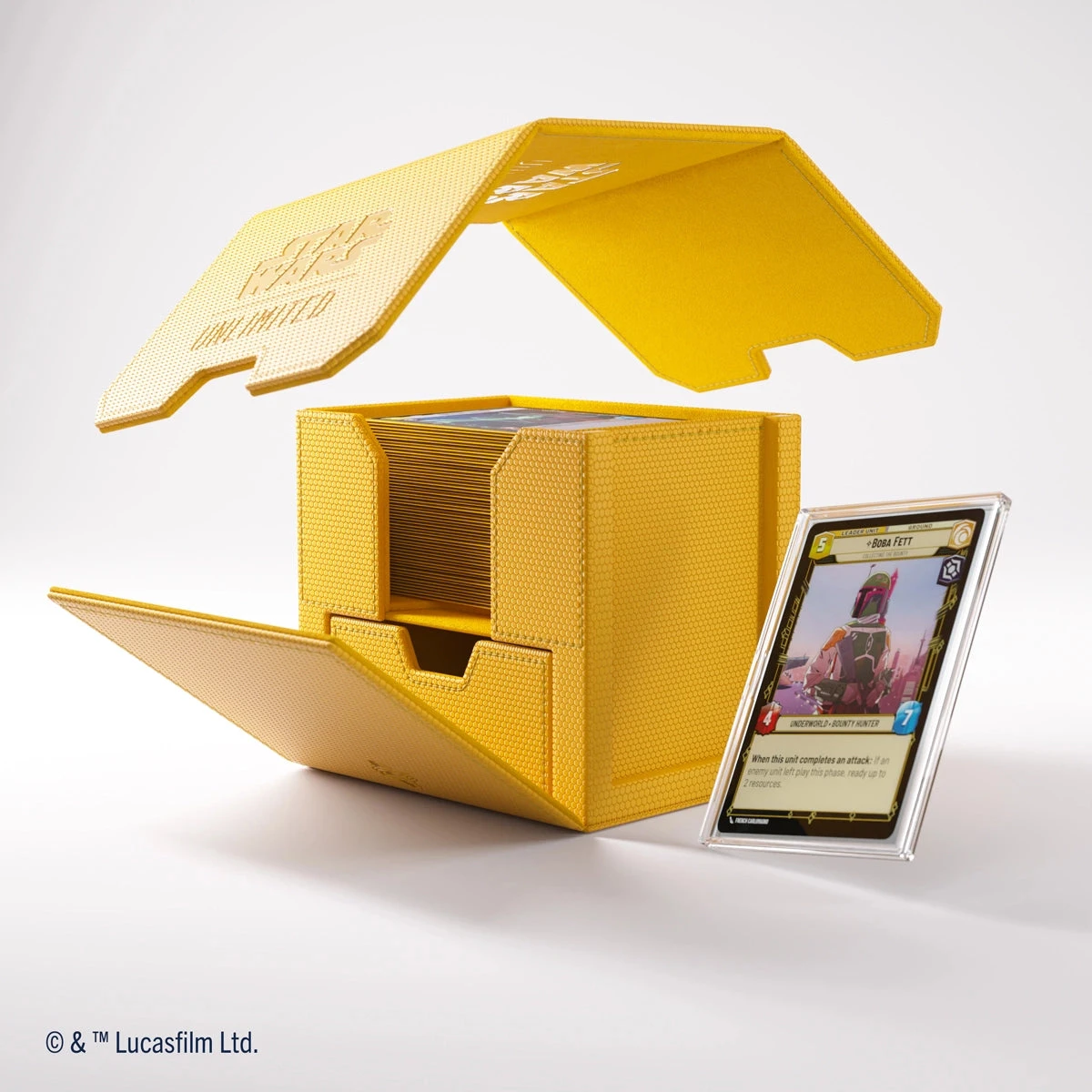 ASMODEE Star Wars: Unlimited Gamegenic Deck Pod - Yellow 6 ASMODEE Star Wars: Unlimited Gamegenic Deck Pod - Yellow - Image 4