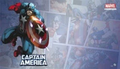 ASMODEE Marvel Champions Captain America Game Mat