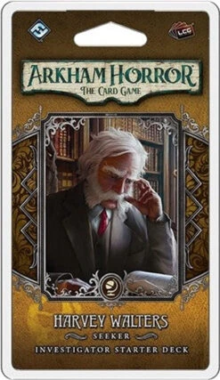 ASMODEE Arkham Horror The Card Game Harvey Walters Investigator Starter Deck