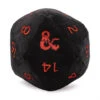ASMODEE Jumbo D20 Dice Plush For Dungeons & Dragons -Asmodee Jumbo D20 Dice Plush for Dungeons and Dragons