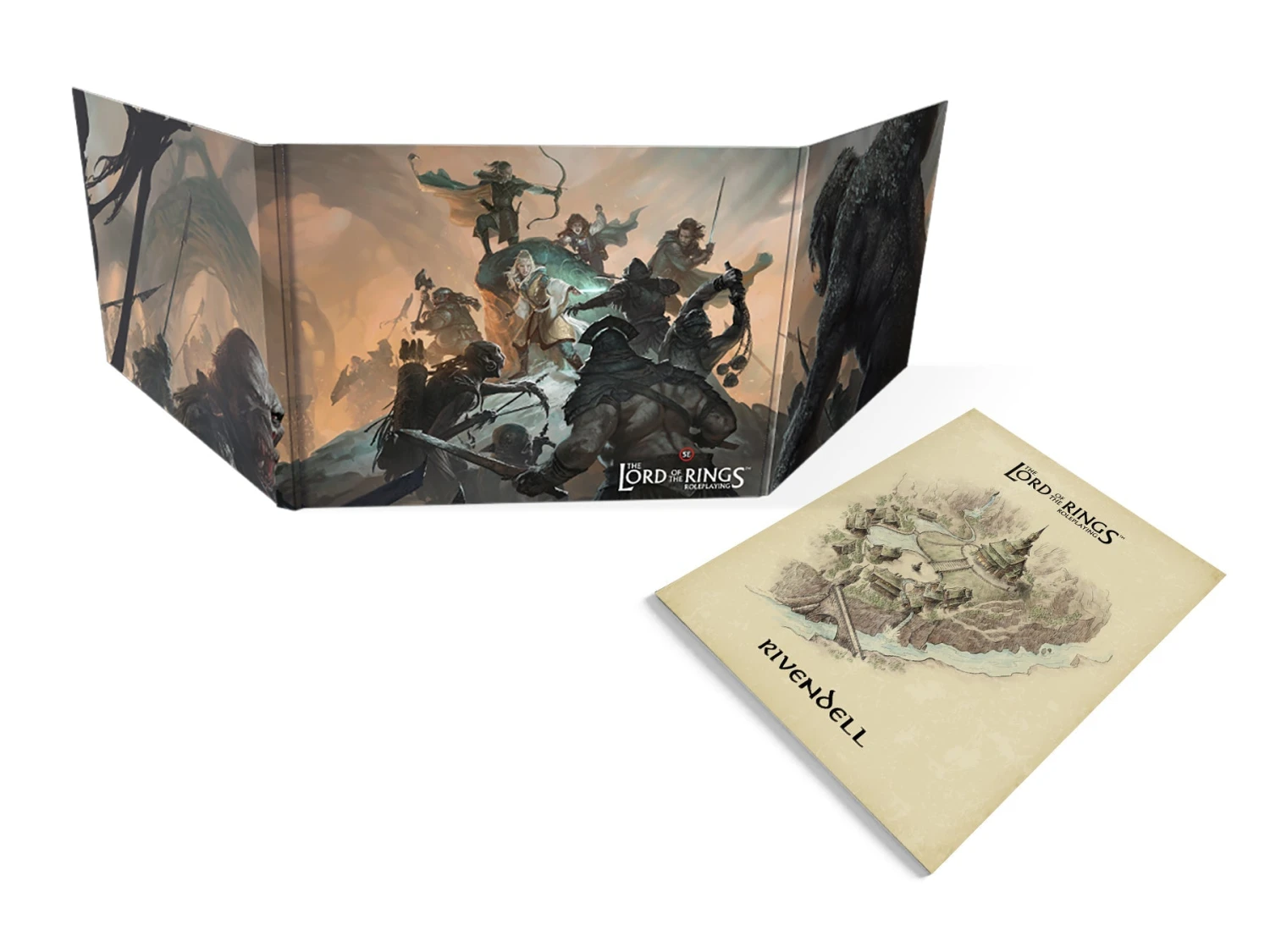 ASMODEE The Lord Of The Rings RPG 5E Loremaster's Screen 3 ASMODEE The Lord Of The Rings RPG 5E Loremaster's Screen