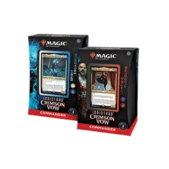 ASMODEE Magic: The Gathering Innistrad: Crimson Vow Commander Deck -Asmodee MTG Innistrad Crimson Vow Commander Decks 2 Set