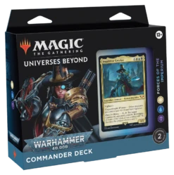 ASMODEE Magic: The Gathering Universes Beyond Warhammer 40,000 Commander Deck -Asmodee MTG40K EN Cmndr OtrBx 03 01