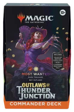 ASMODEE Magic The Gathering Outlaws Of Thunder Junction Commander Deck -Asmodee MTGOTJ EN CmndrOtrBx 4 2 10018