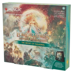 ASMODEE Magic: The Gathering Lord Of The Rings Tales Of Middle-Earth Holiday Scene Box -Asmodee MagicTheGathering TheLordoftheRingsSceneBox TheMightofGaladriel 2000x 55b1a1dd c893 46ce 9132 1c8aec28987a