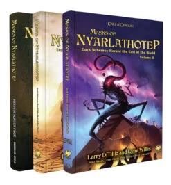ASMODEE Call Of Cthulhu: Masks Of Nyarlathotep Slip Case Edition