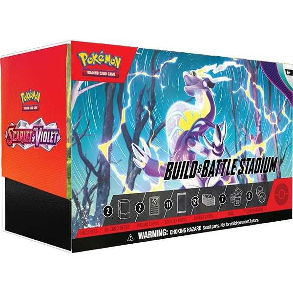 ASMODEE Pokemon TCG Scarlet & Violet Build And Battle Stadium 3 ASMODEE Pokemon TCG Scarlet & Violet Build And Battle Stadium