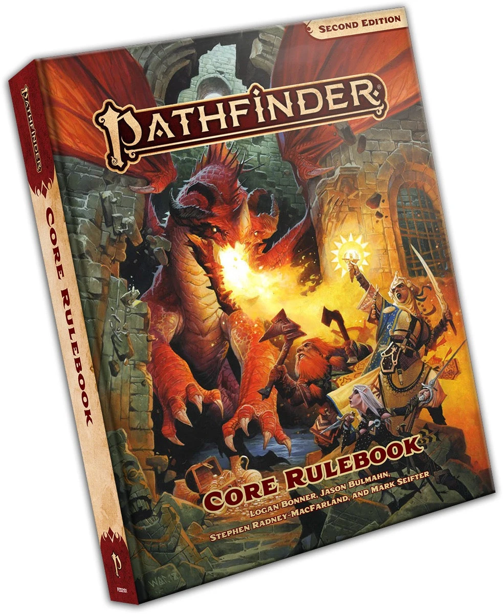 ASMODEE Pathfinder RPG 2nd Edition Core Rulebook 3 ASMODEE Pathfinder RPG 2nd Edition Core Rulebook