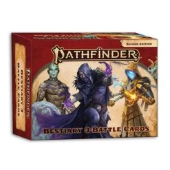 ASMODEE Pathfinder RPG 2nd Edition Bestiary 3 Battle Cards