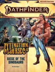 ASMODEE Pathfinder Adventure Path #154: Siege Of The Dinosaurs (Extinction Curse 4 Of 6)