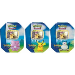ASMODEE Pokemon TCG Pokemon GO Tin Pikachu, Snorlax Or Blissey