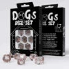 ASMODEE Dogs Dice Set Bubbles