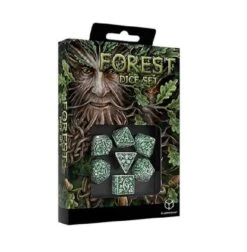 ASMODEE Q Workshop Forest Dice Set Tundra