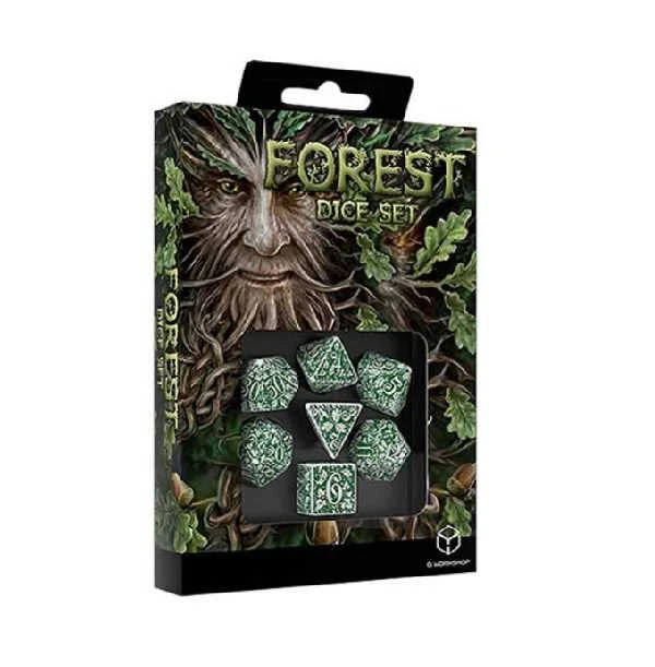 ASMODEE Q Workshop Forest Dice Set Tundra 3 ASMODEE Q Workshop Forest Dice Set Tundra