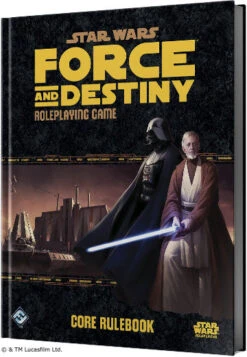 ASMODEE Star Wars Force And Destiny RPG Core Rulebook