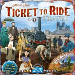 ASMODEE Ticket To Ride Map Collection 6: France & Old West