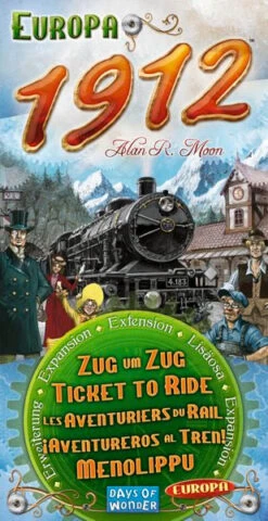 ASMODEE Ticket To Ride: Europe 1912 Expansion