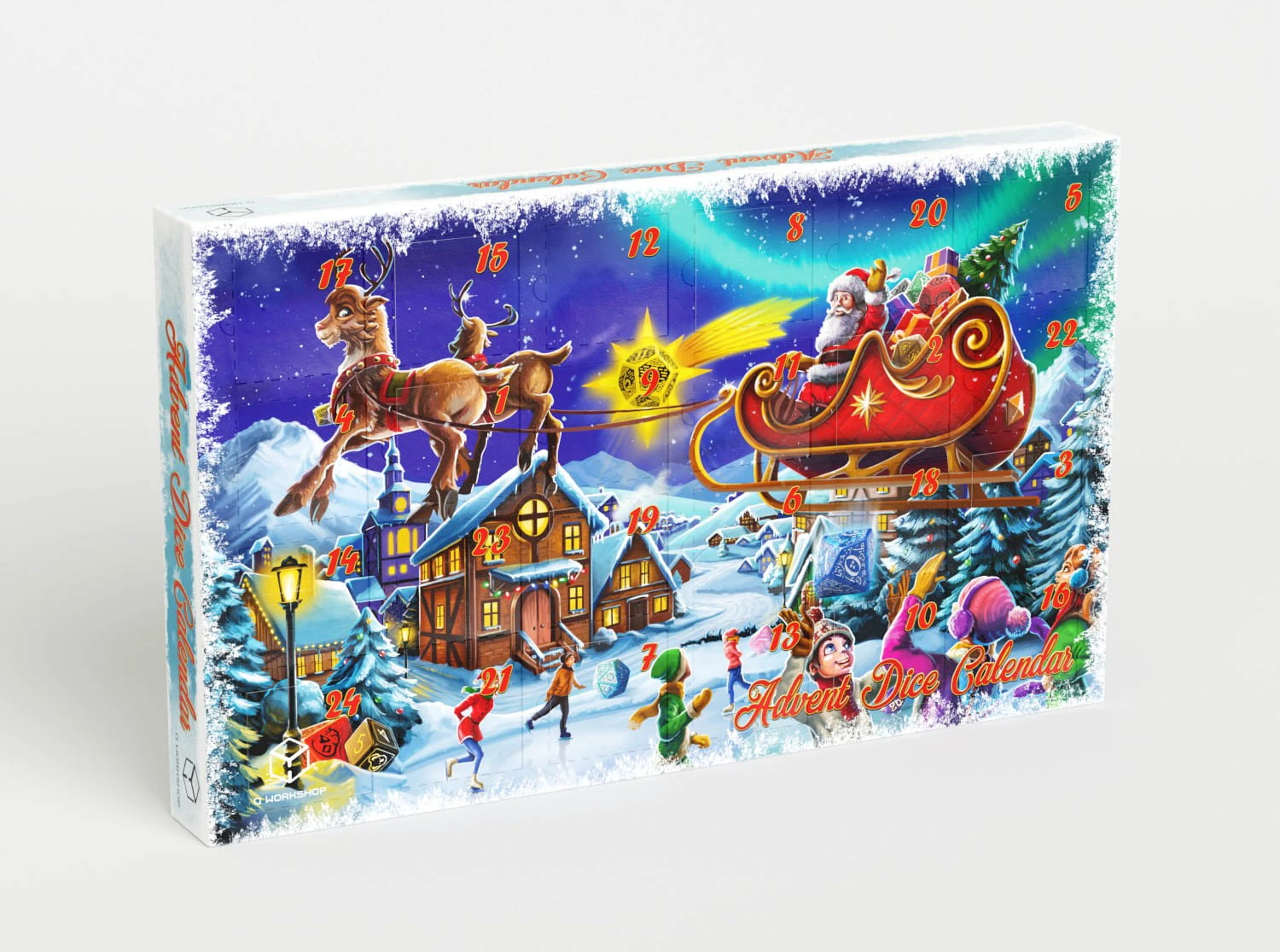 ASMODEE Q Workshop Dice Advent Calendar #4 3 ASMODEE Q Workshop Dice Advent Calendar #4