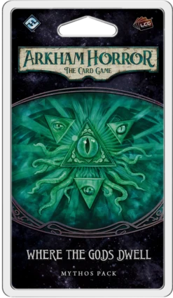 ASMODEE Arkham Horror The Card Game Where The Gods Dwell Mythos Pack
